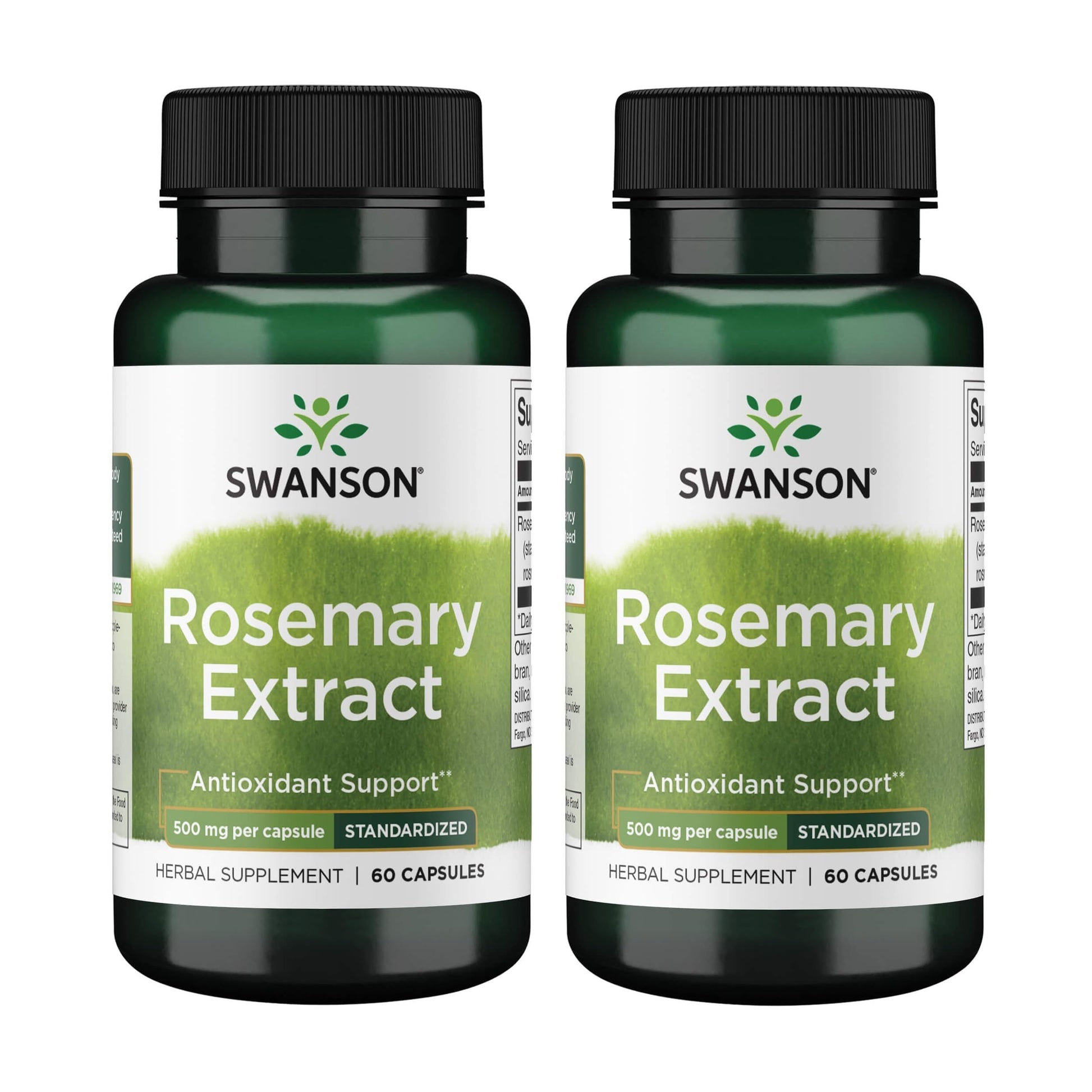 Swanson Rosemary Extract Standardized 500 mg, 120 Capsules