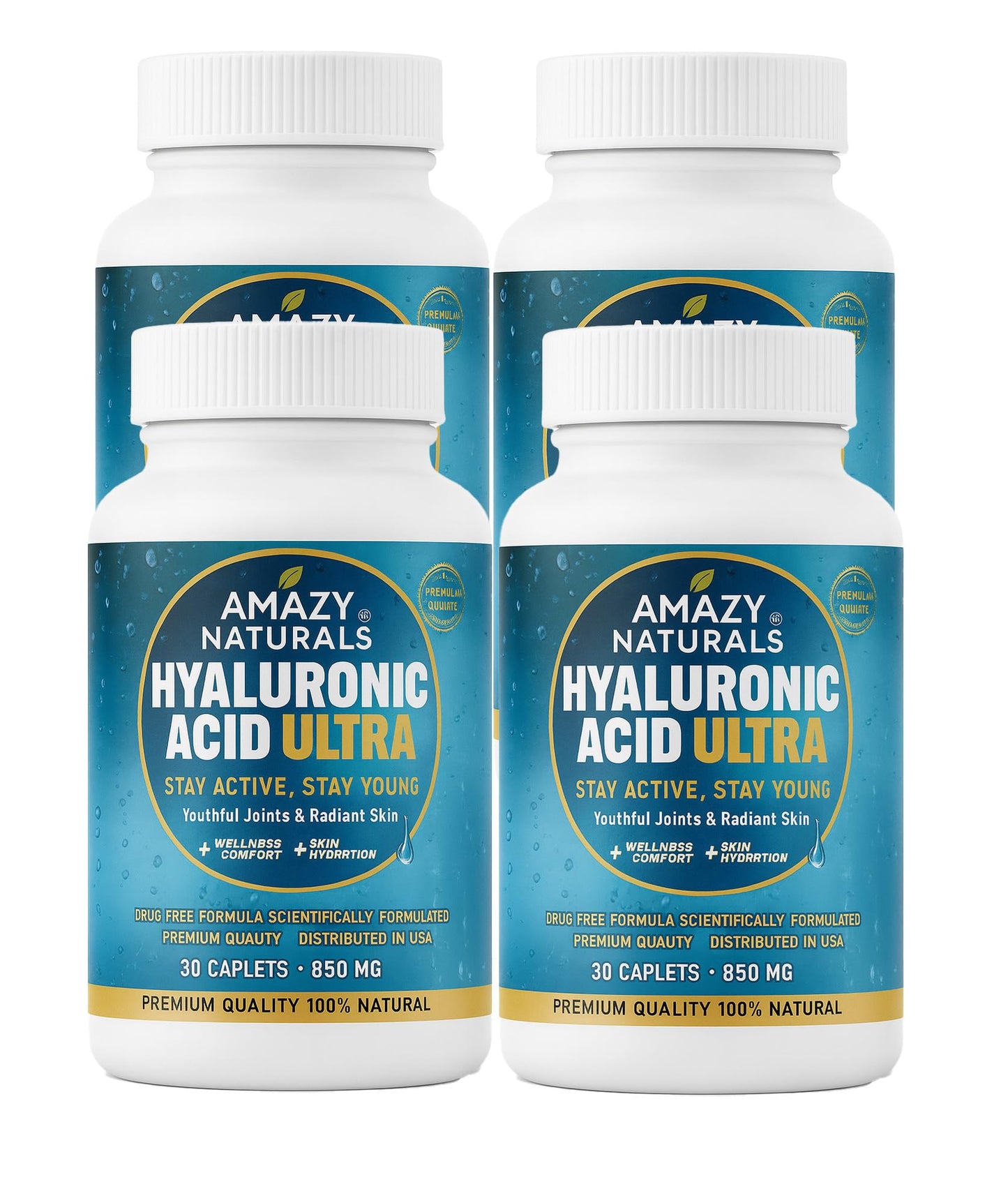 Amazy Naturals Hyaluronic Acid Ultra 850mg Capsule 30 Capsules