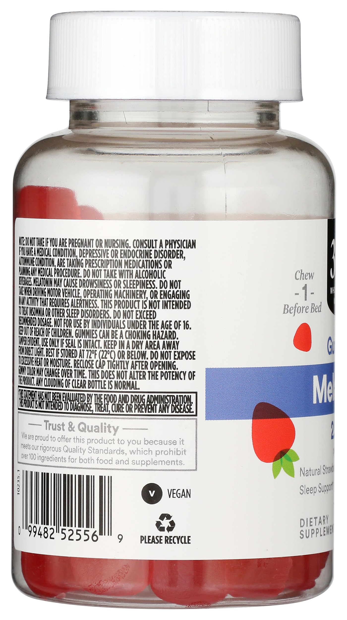 365 by Whole Foods Market Melatonin Gummy 2.5mg, 60 Count