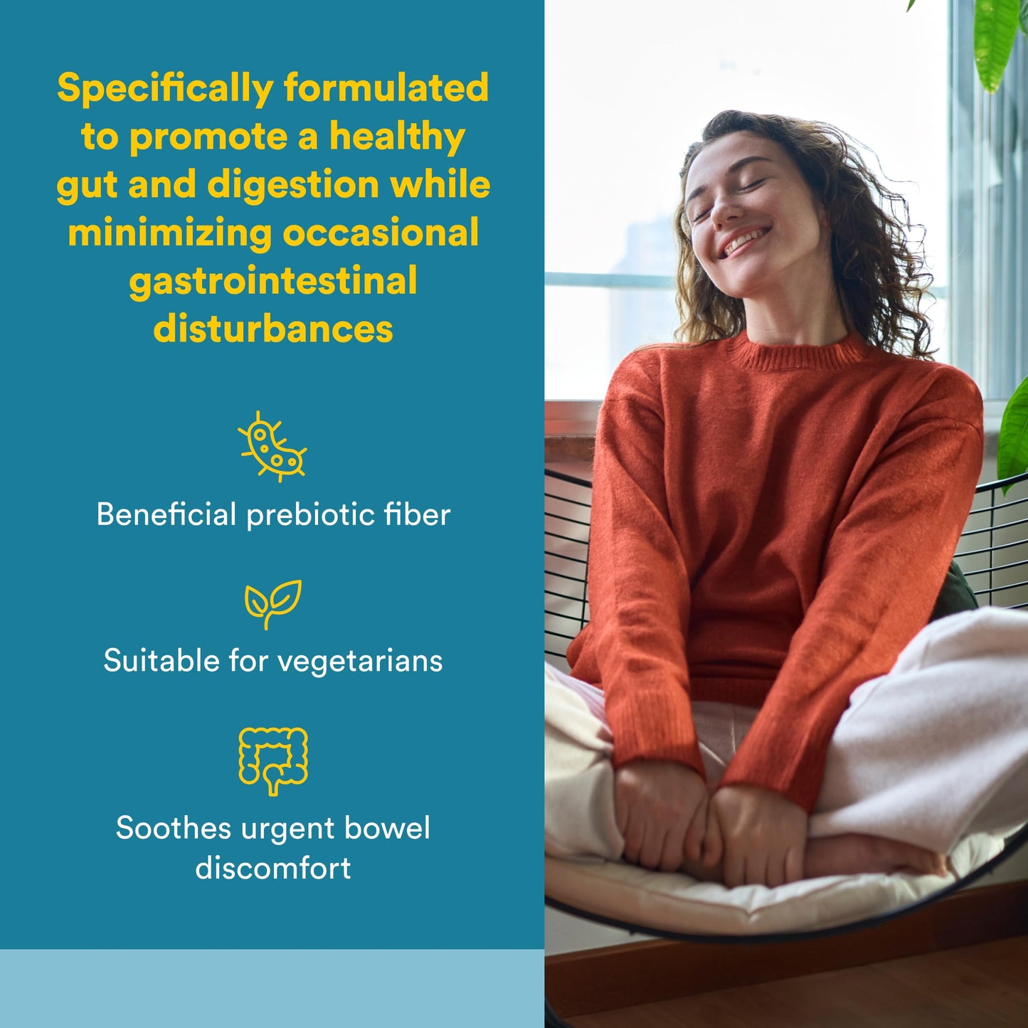 Natural Factors IBS Relief Biotic Probiotic 30 Capsules