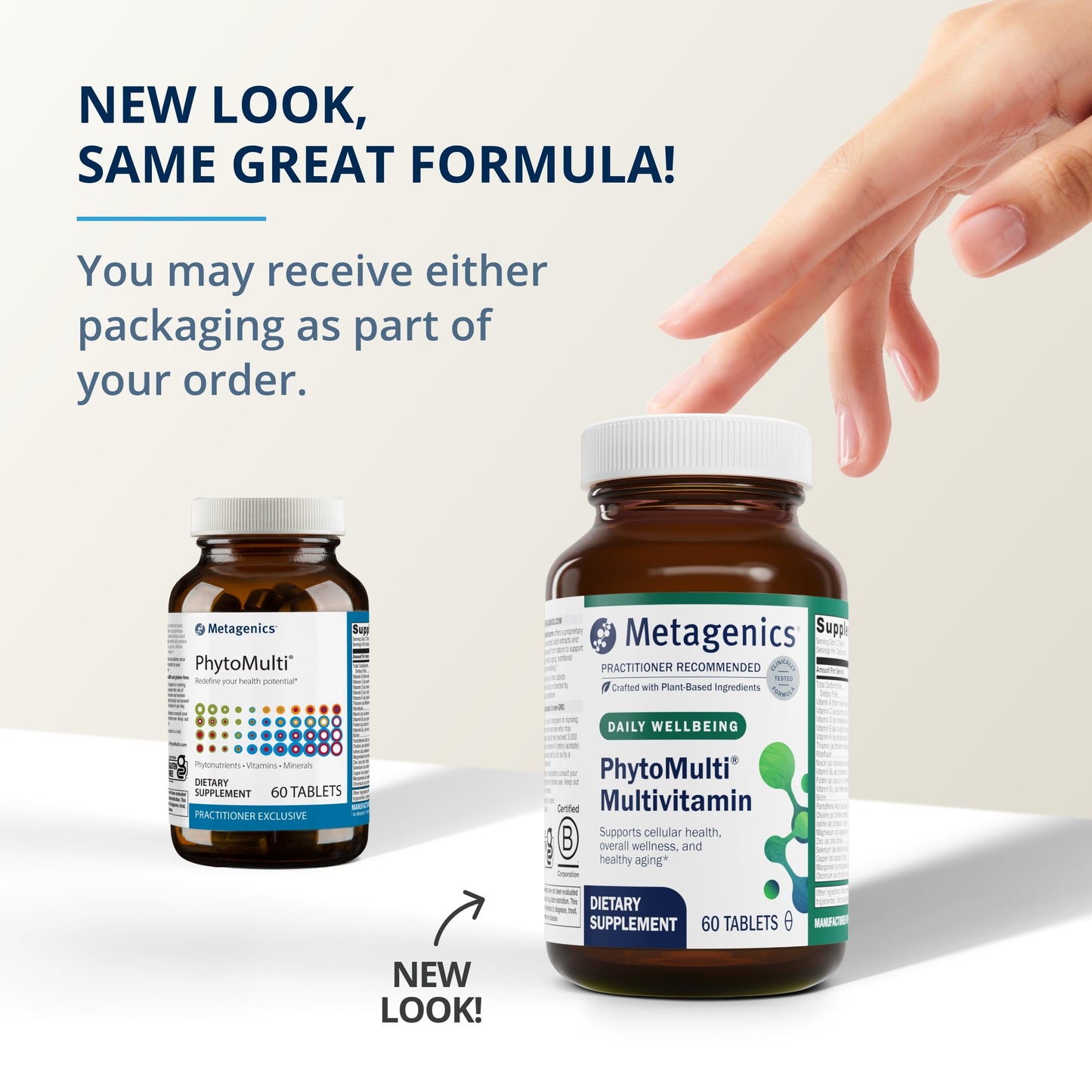Metagenics PhytoMulti OmegaGenics EPA-DHA 1000 UltraFlora BiomePro - 150 Softgels
