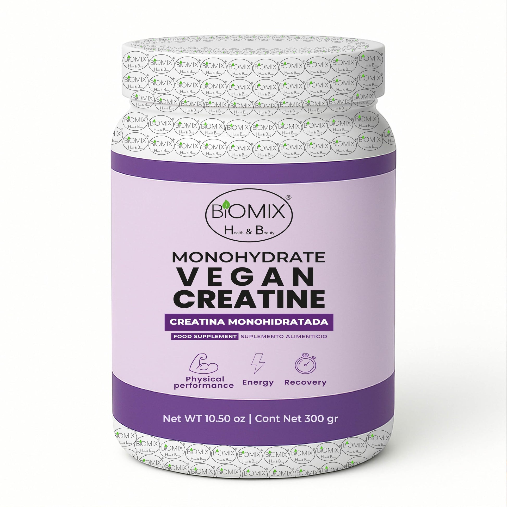 BIOMIX HEALTH & BEAUTY Vegan Creatine Monohydrate 5000mg Capsules, 1 Capsule