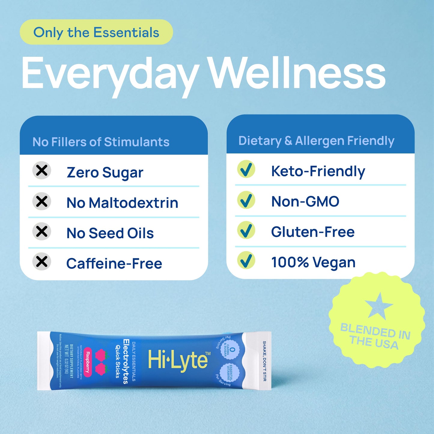 Hi-Lyte Daily Essentials Electrolytes Powder 2.08 oz