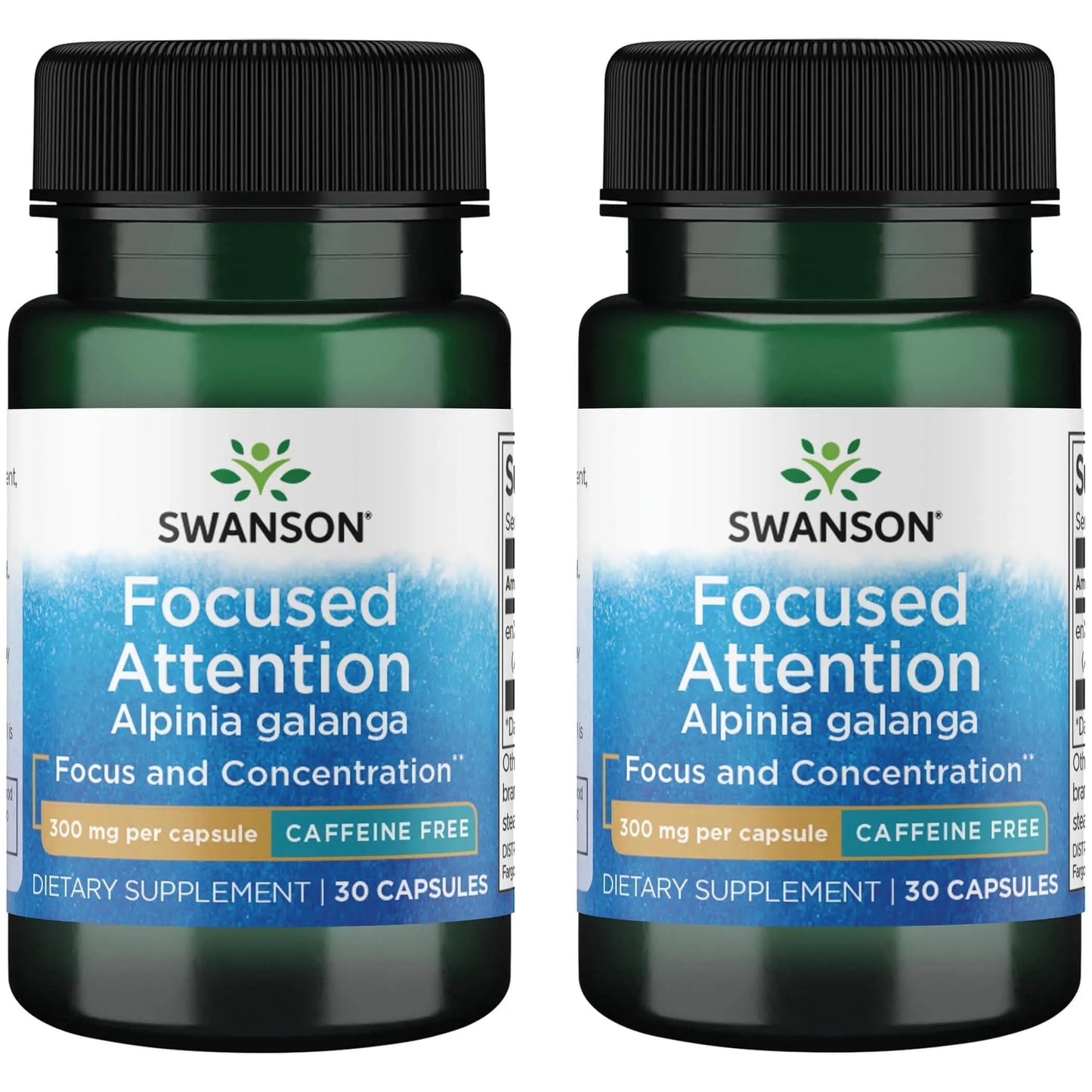 Swanson Focused Attention Alpinia Galanga 300 mg Capsules 30