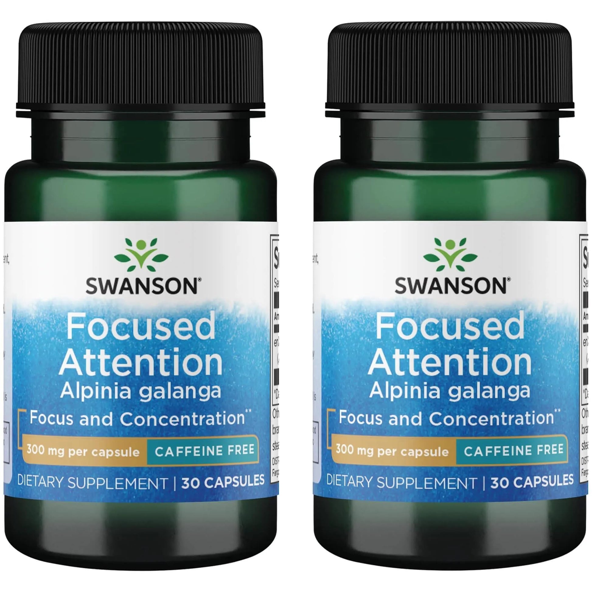 Swanson Focused Attention Alpinia Galanga 300 mg Capsules 30
