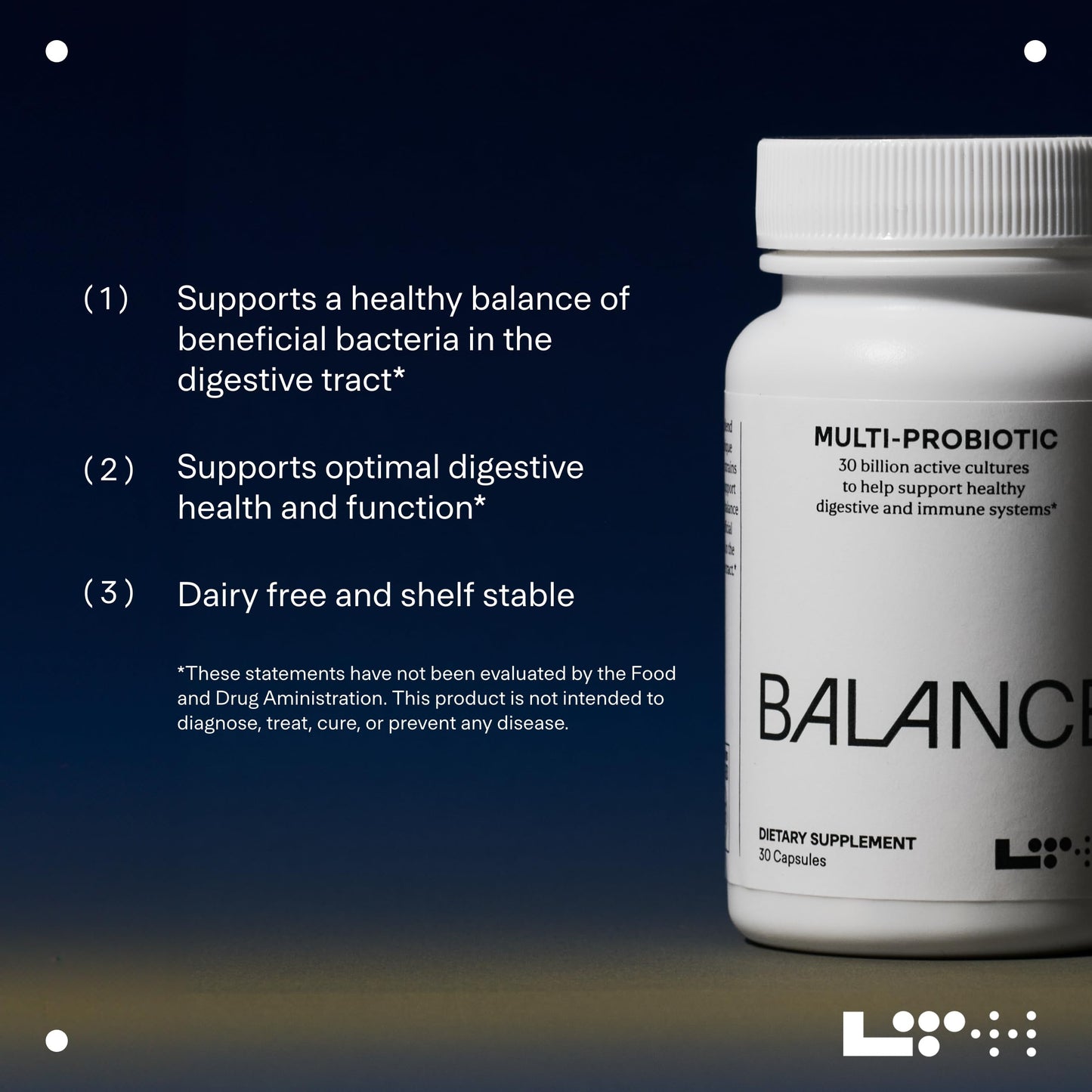 LTH Balance Multi Pro 30B Probiotic Capsule, 30 Capsules