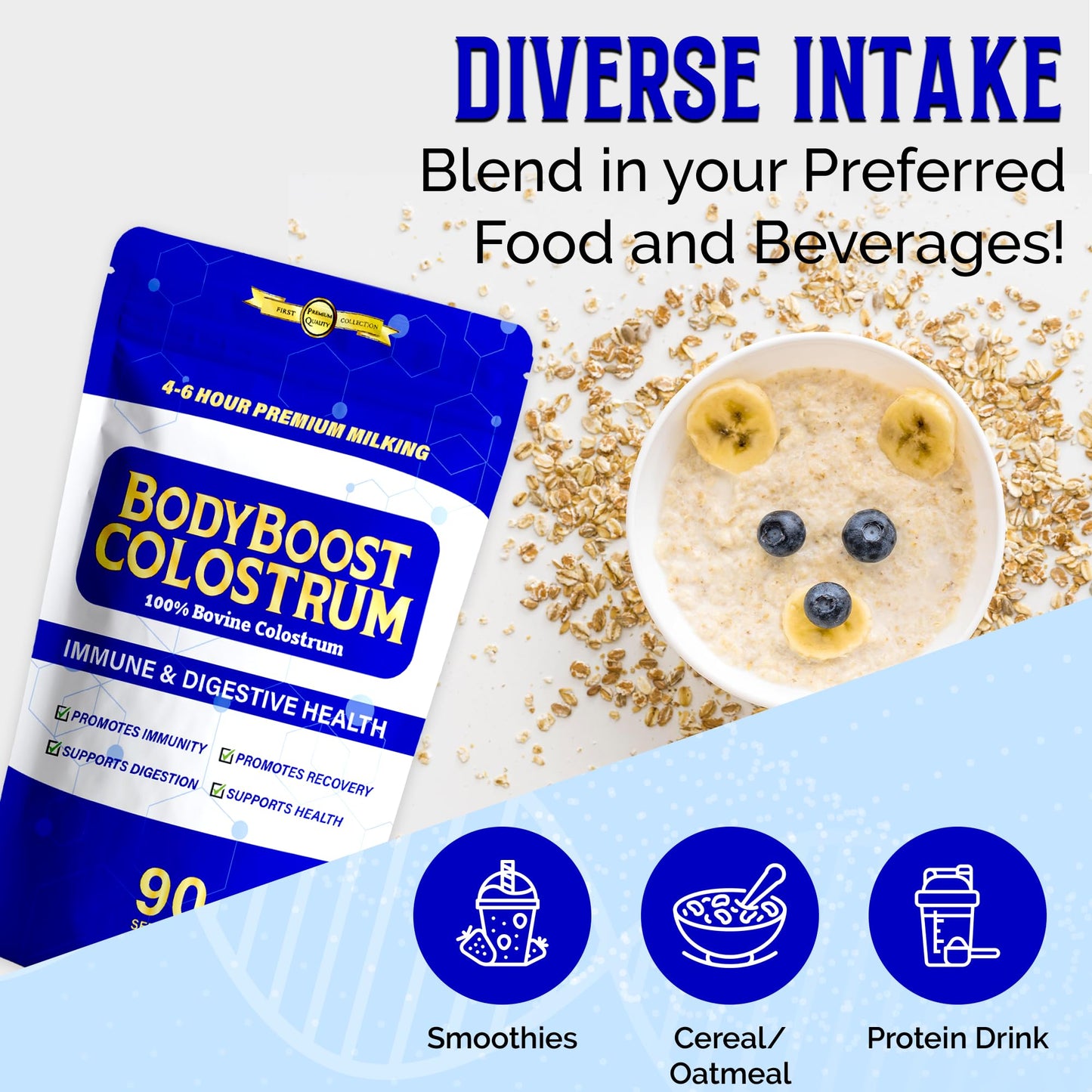 BodyBoost Colostrum Powder, 16 oz