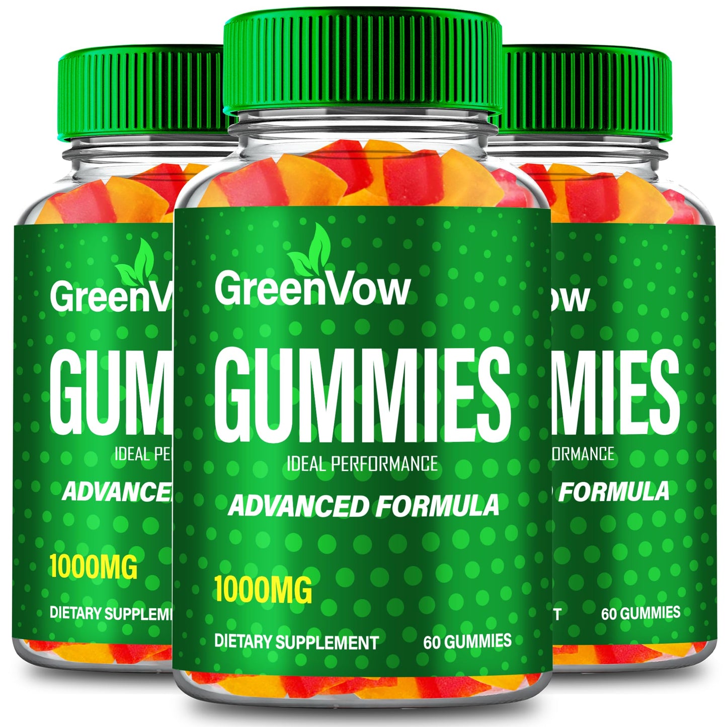 IDEAL PERFORMANCE GreenVow Hemp Gummies 180 Gummies