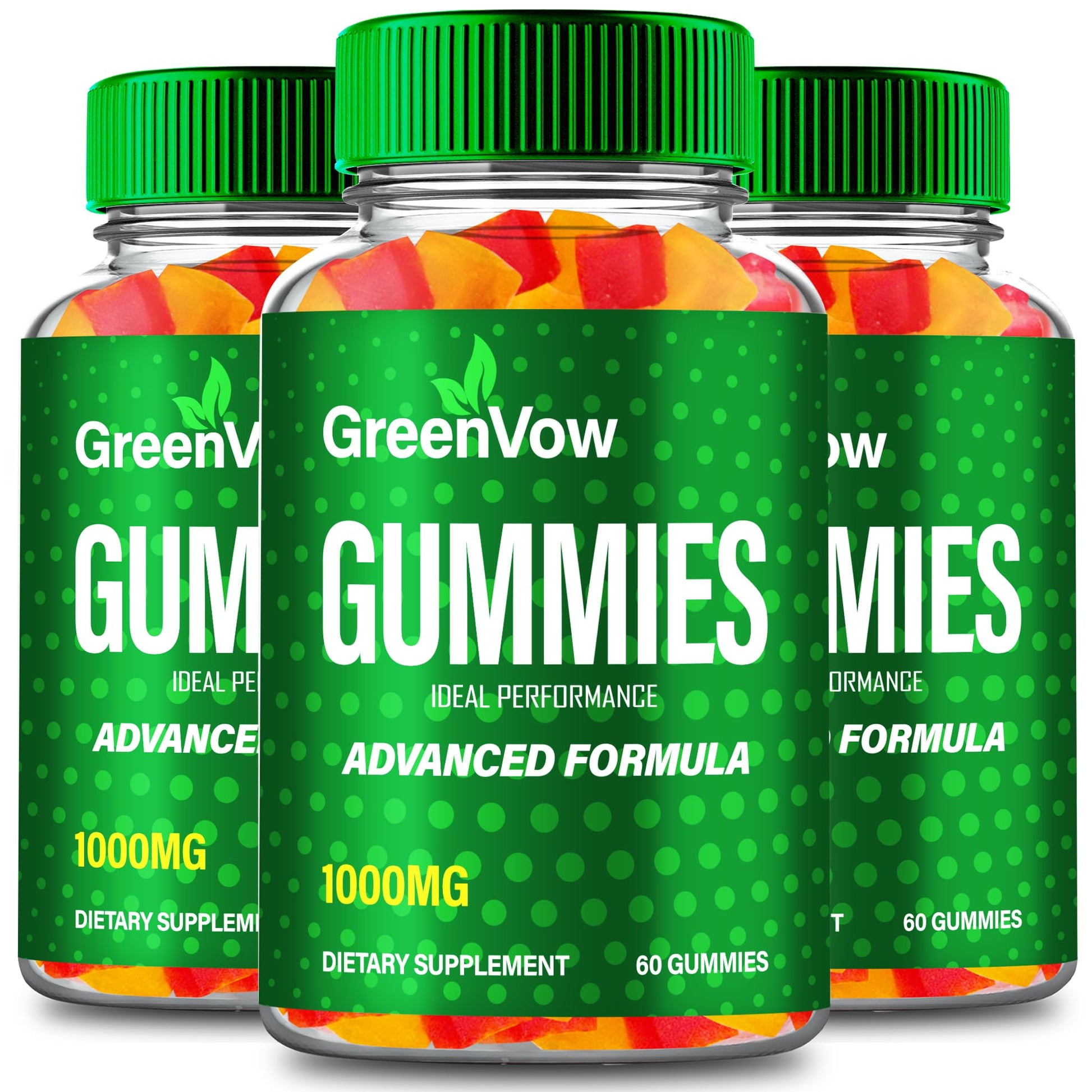 IDEAL PERFORMANCE GreenVow Hemp Gummies 180 Gummies