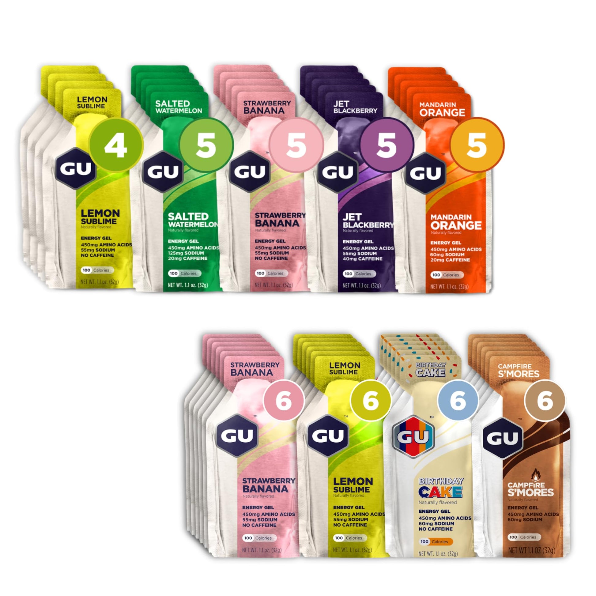 GU Energy Original Gels, 24-Count