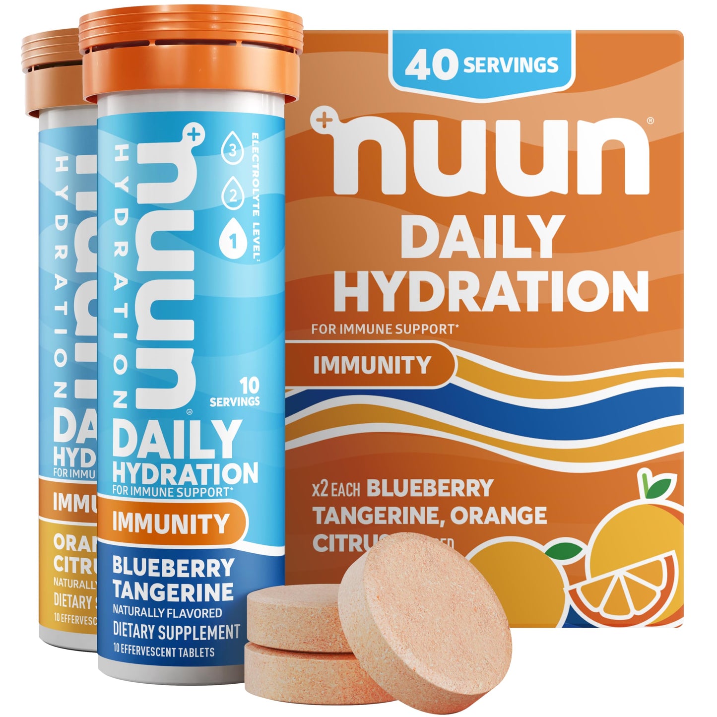 Nuun Immunity Electrolyte Tablets, 40 Count