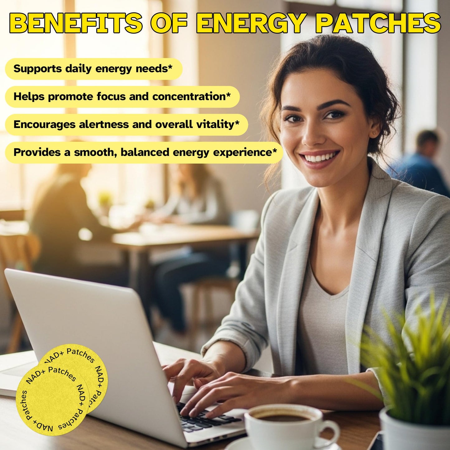 ANSUE Energy Patches Tablet 30 Tablets