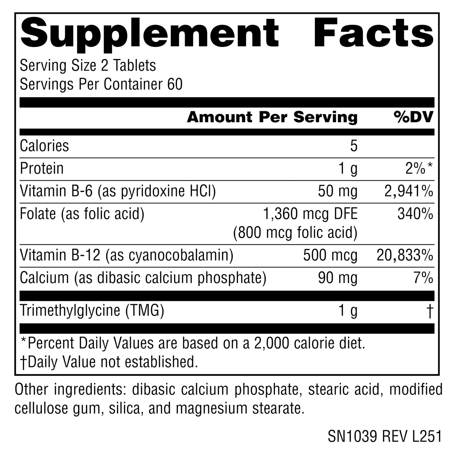 Source Naturals Homocysteine Defense Helps Support the Cardiovascular System*, 120 Tablets