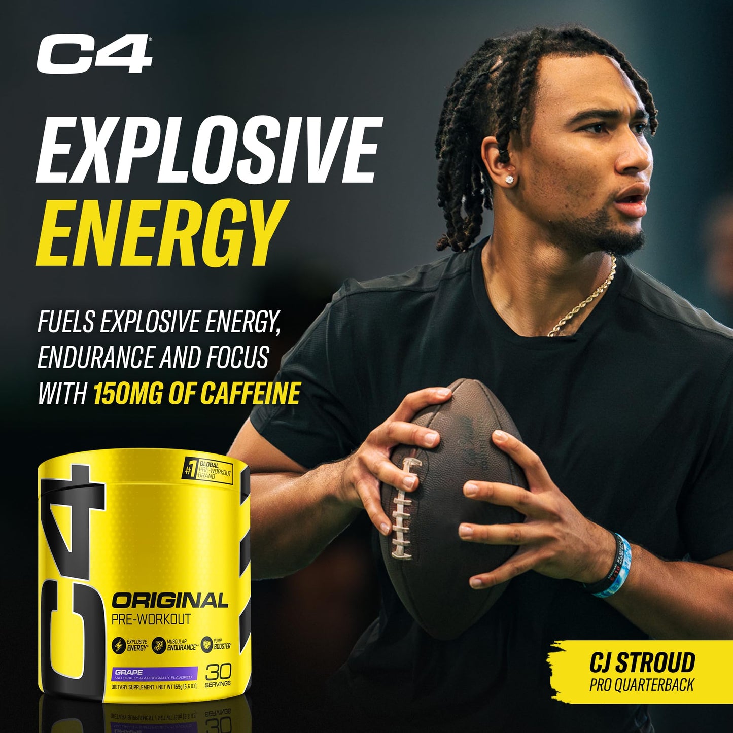 C4 Original Pre Workout Powder 5.6 Ounce