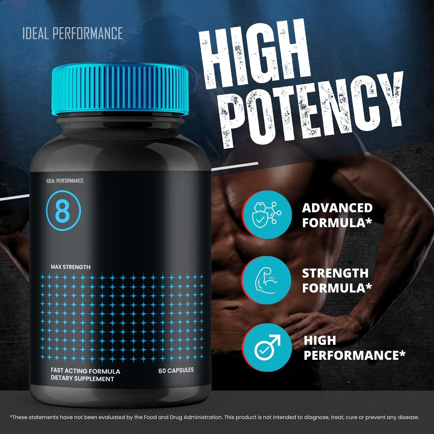 IDEAL PERFORMANCE Performer 8 Capsules 180 Count
