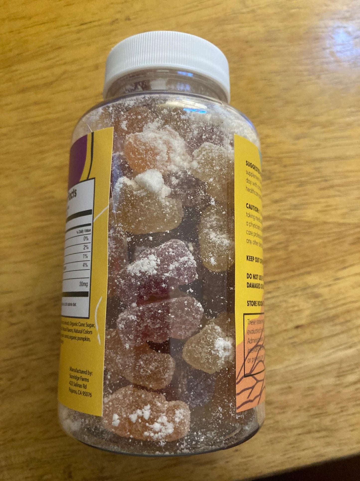 Organic Hemp Gummies 50 Count