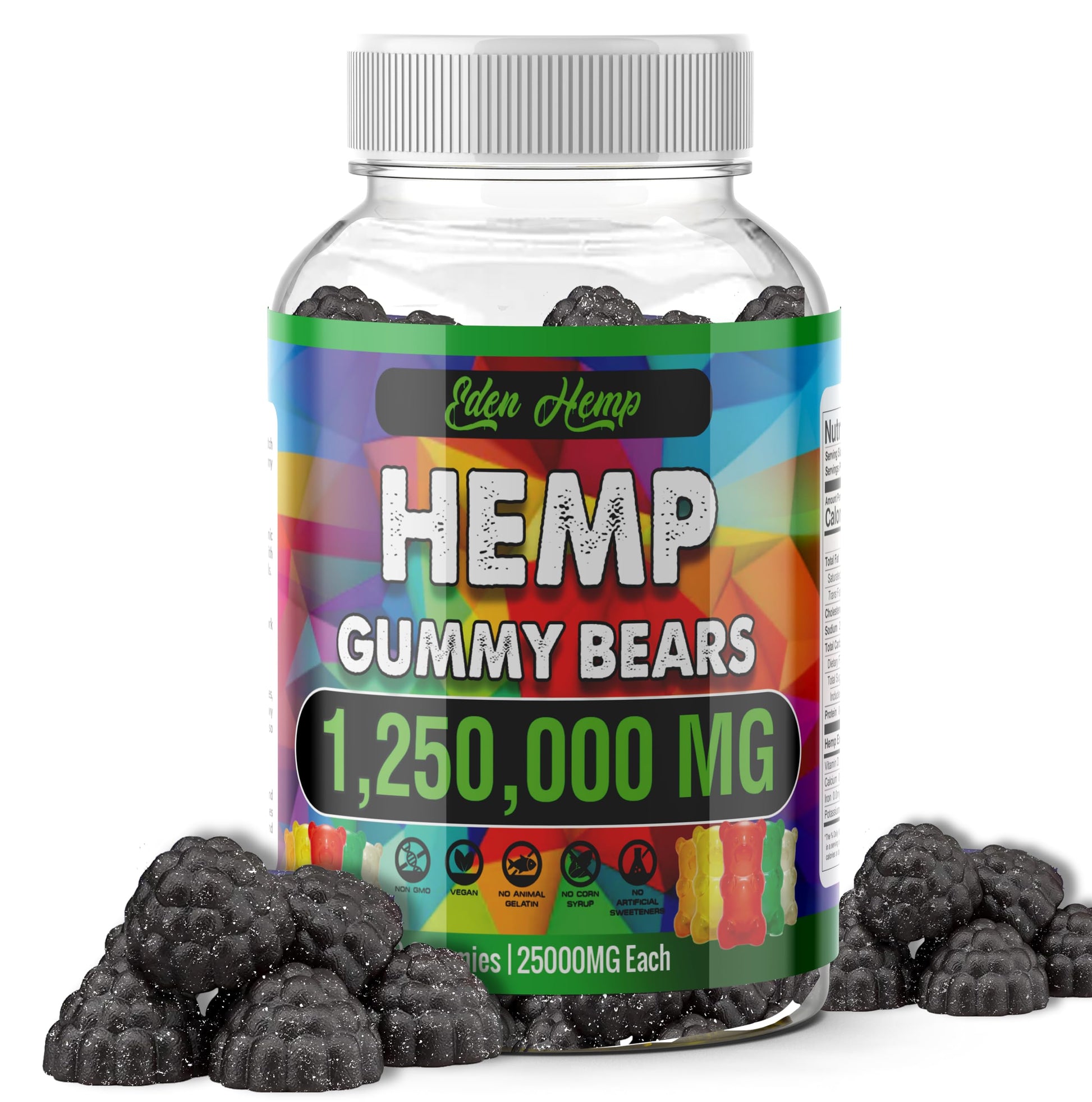 The CBD Project Organic Hemp Gummies Gummy 50 Count