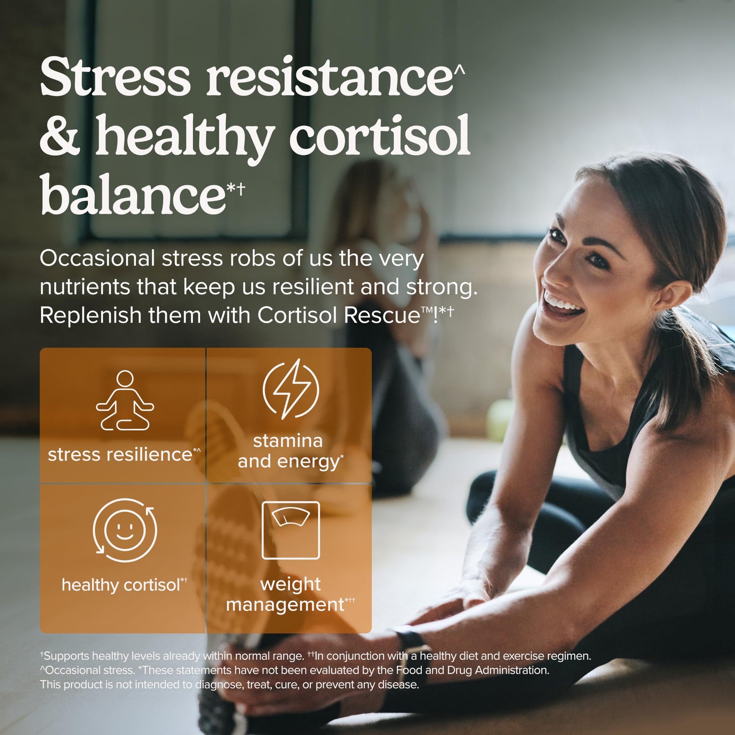 Terry Naturally Cortisol Rescue - Stress & Cortisol Balance 60 Capsules