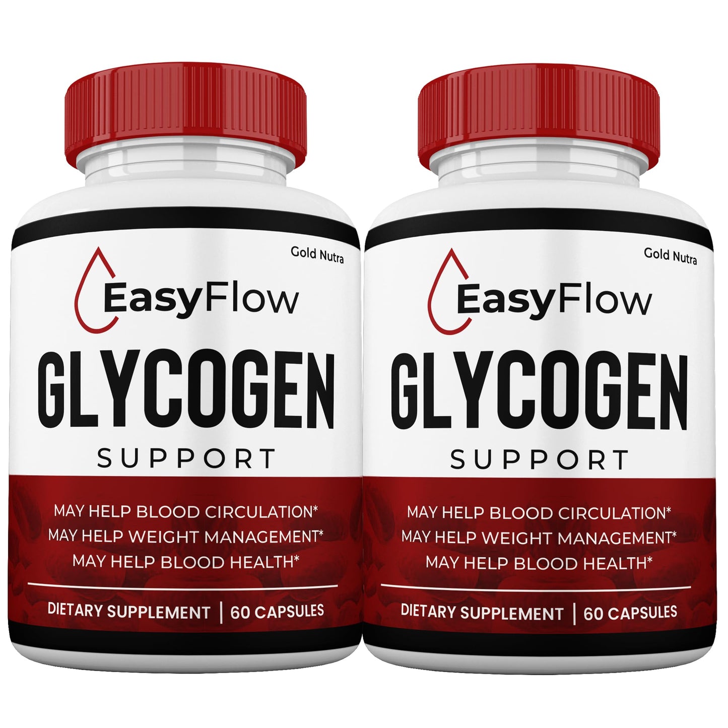 Gold Nutra EasyFlow Blood Support Capsules, 2-Pack