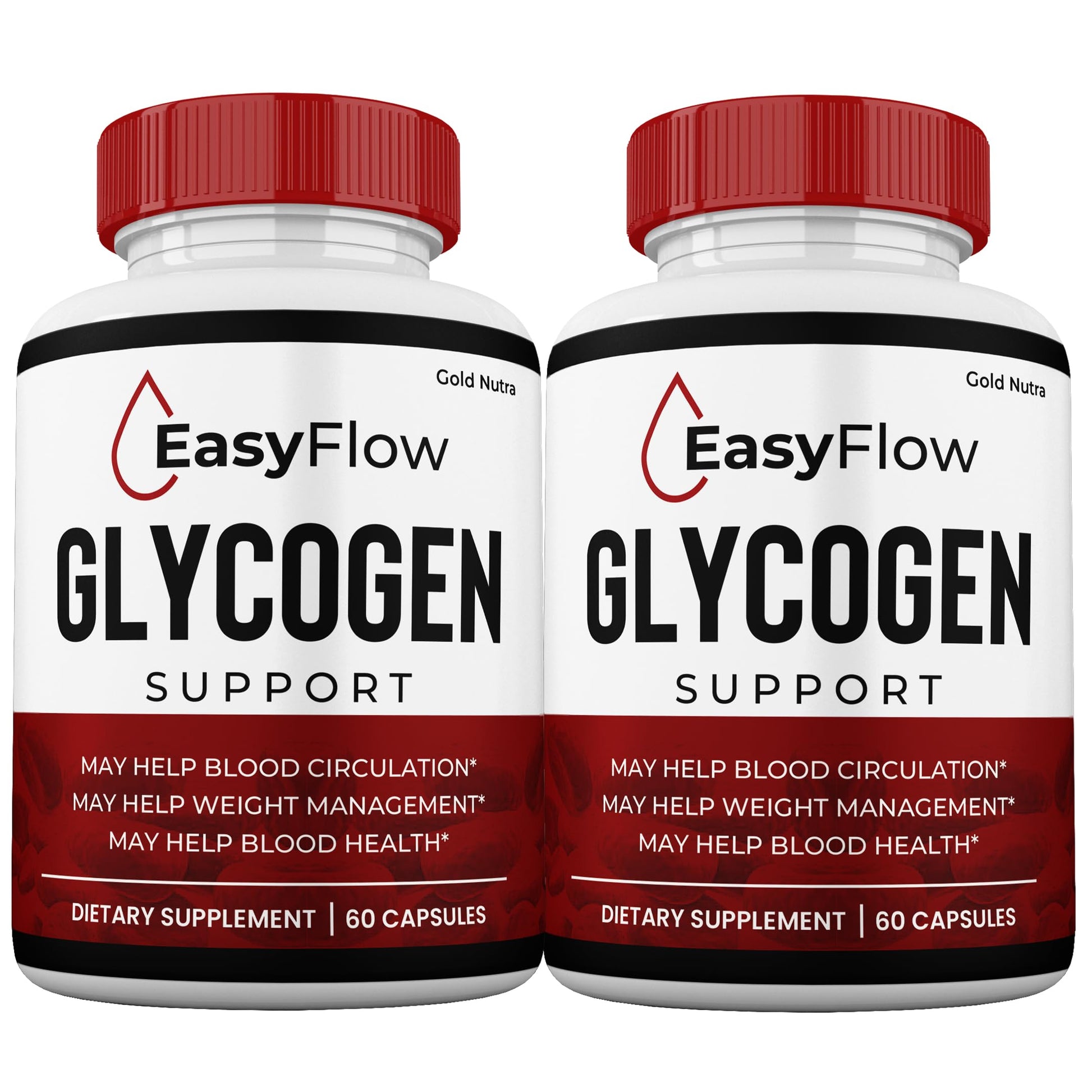 Gold Nutra EasyFlow Blood Support Capsules, 2-Pack