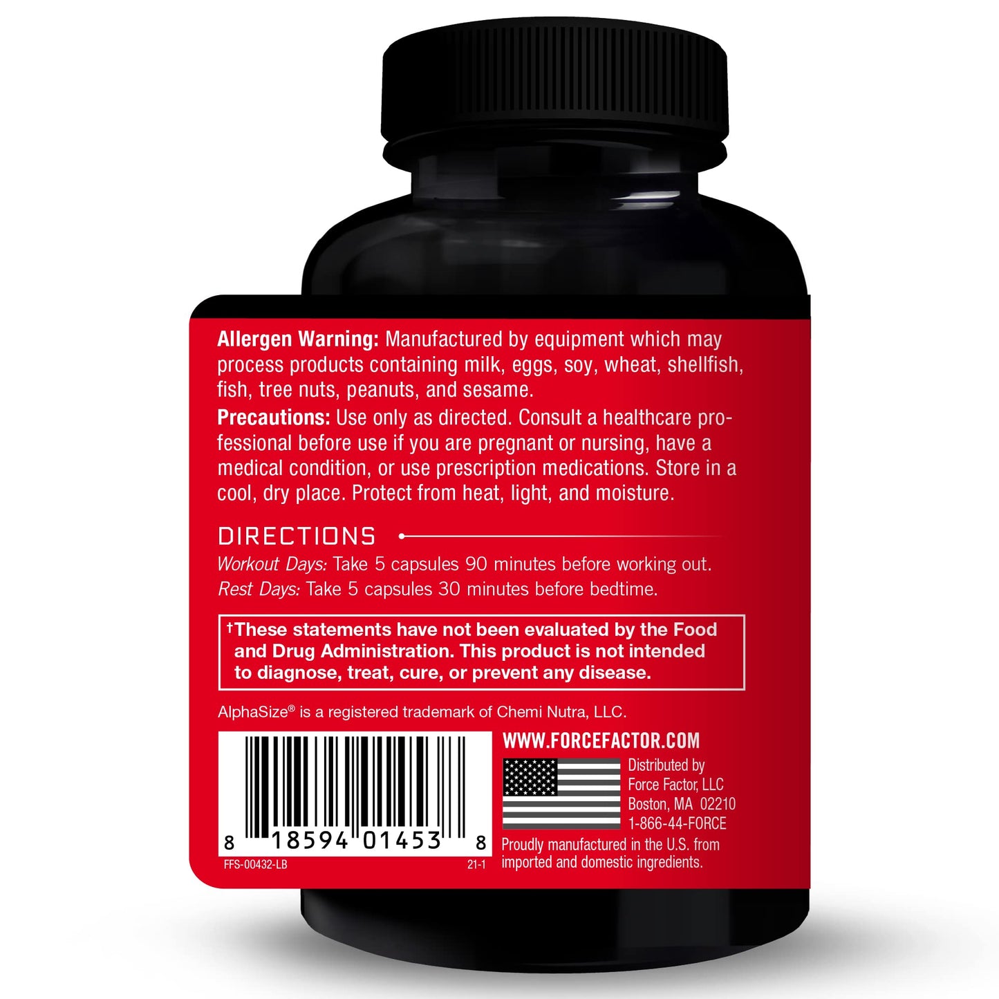 Force Factor Prime HGH Secretion Activator Capsule 225 Count