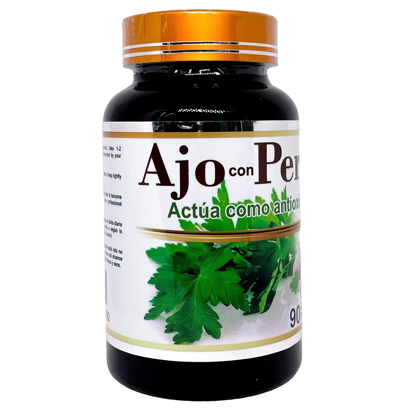 Productos El Colibri Garlic and Parsley Extract 500mg, Capsules, 90 Count