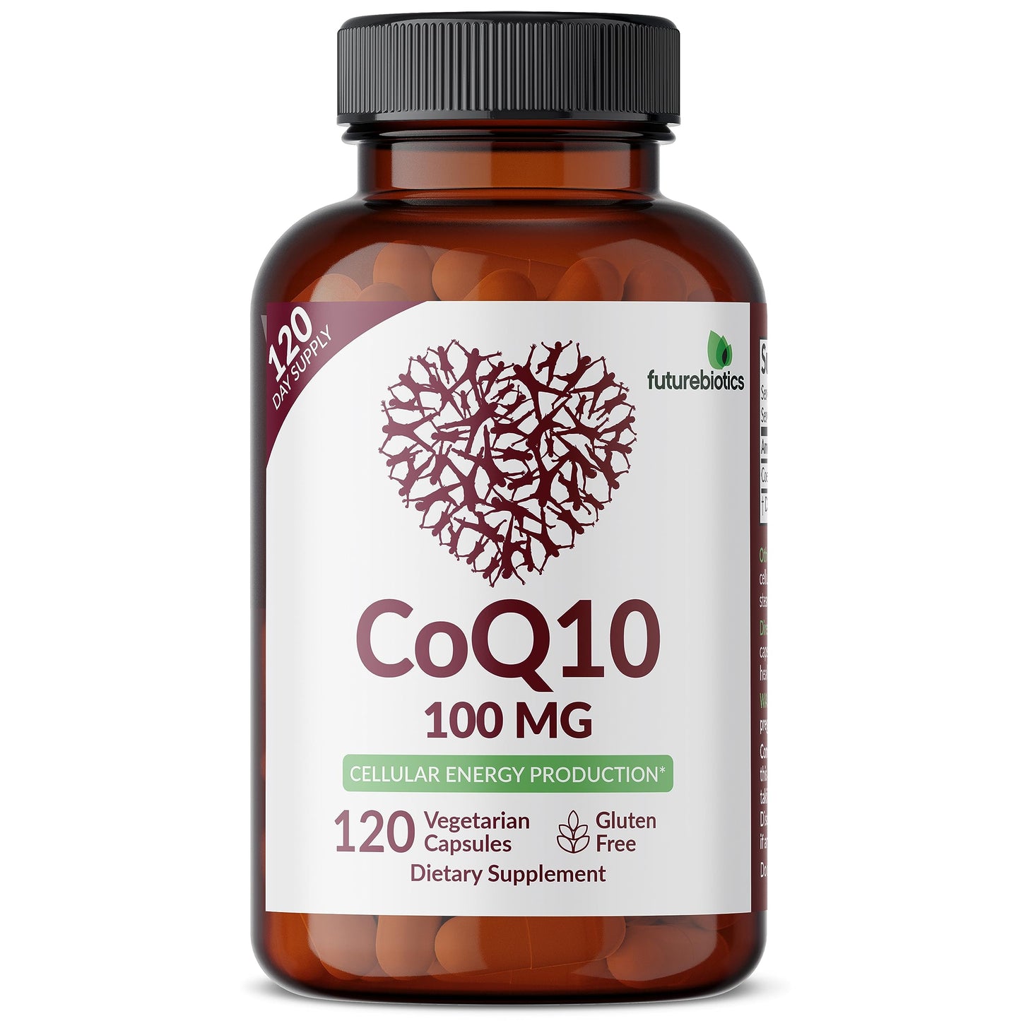 Futurebiotics CoQ10 100 MG Cellular Energy Production Capsules 120 Count