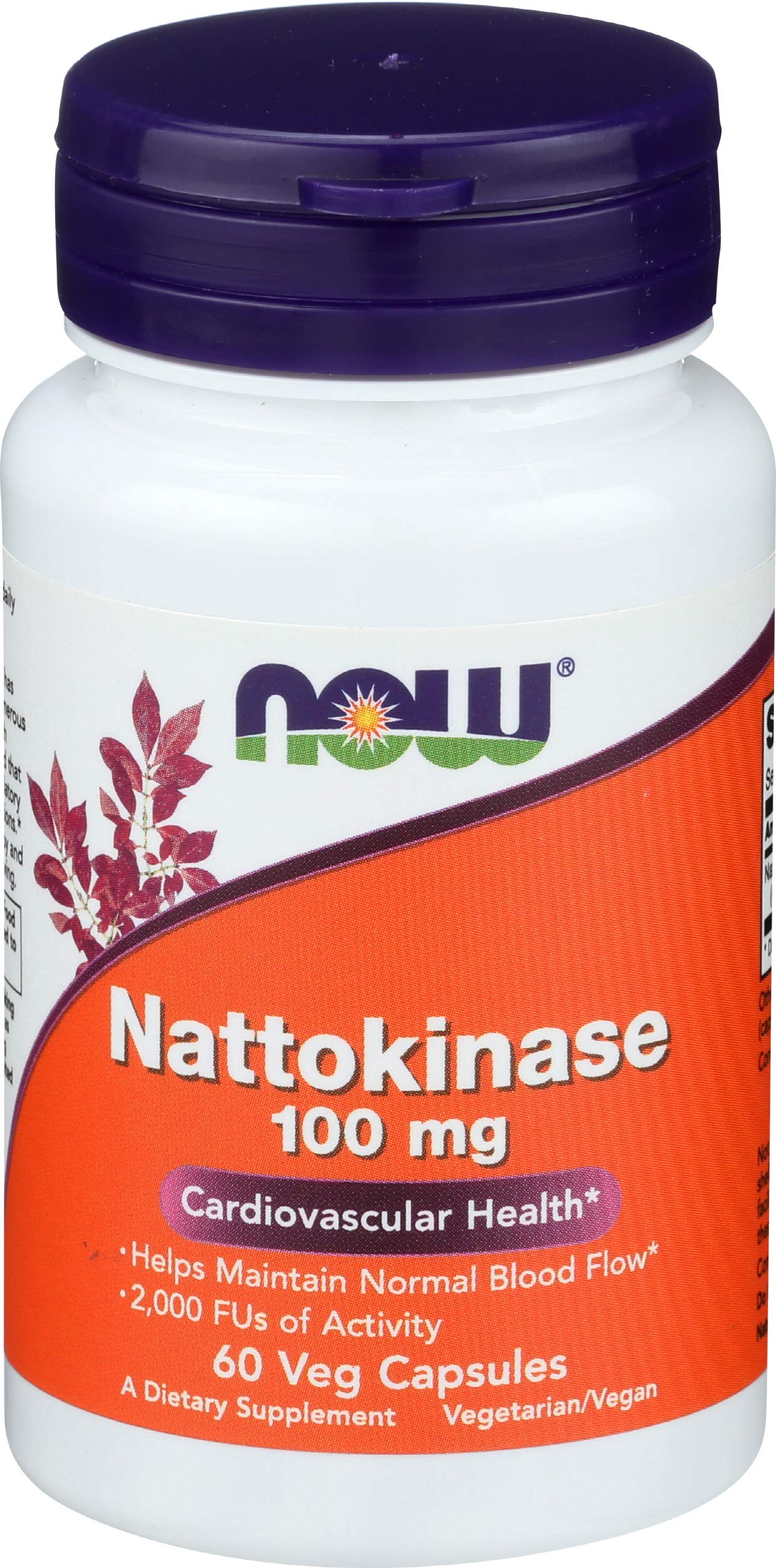 NOW Foods Nattokinase 100mg Capsules 60