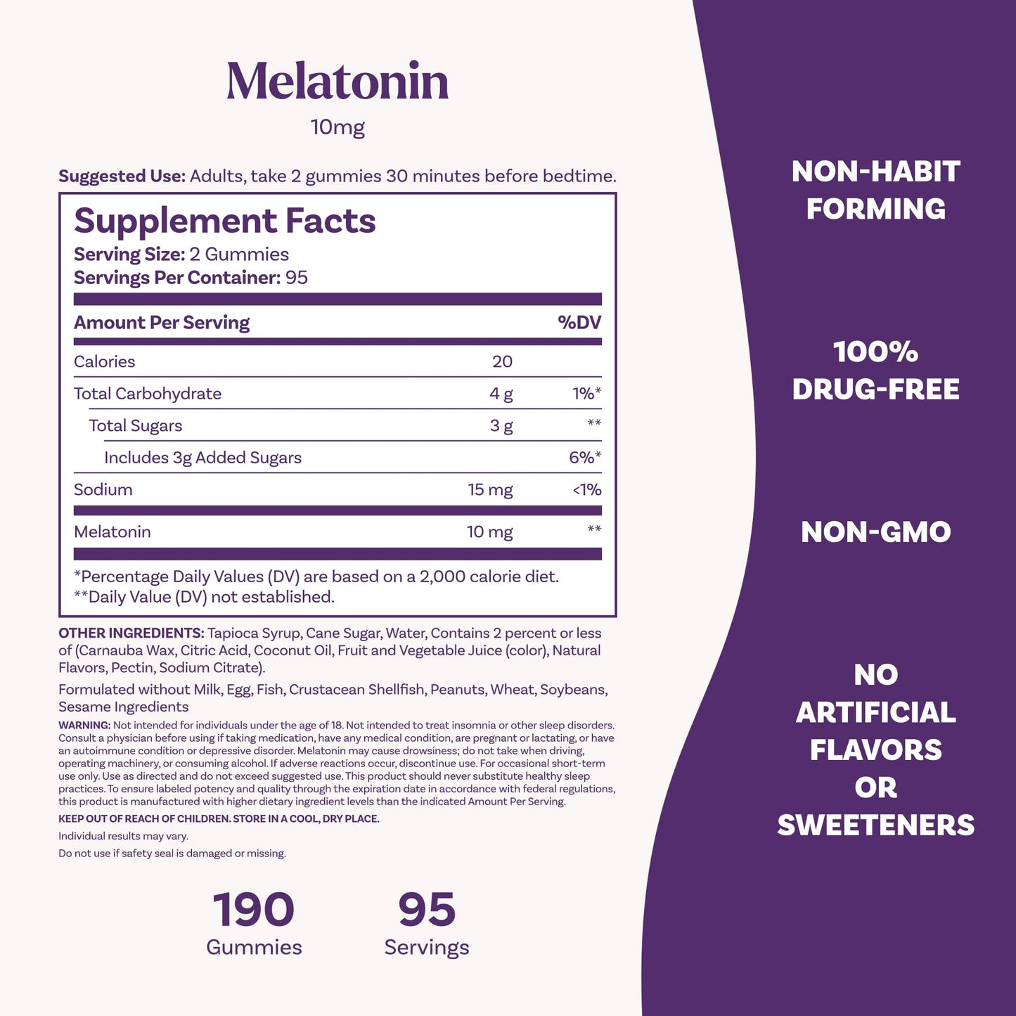 Natrol Melatonin 10 mg Gummies 140 Count