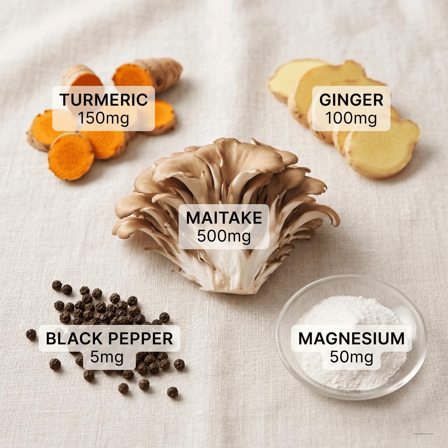 RootedLabs Maitake Mushroom Capsules 120 Count