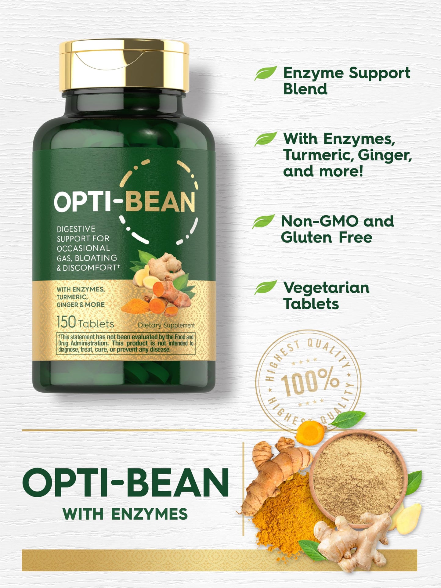 Carlyle Opti-Bean 150 Tablets