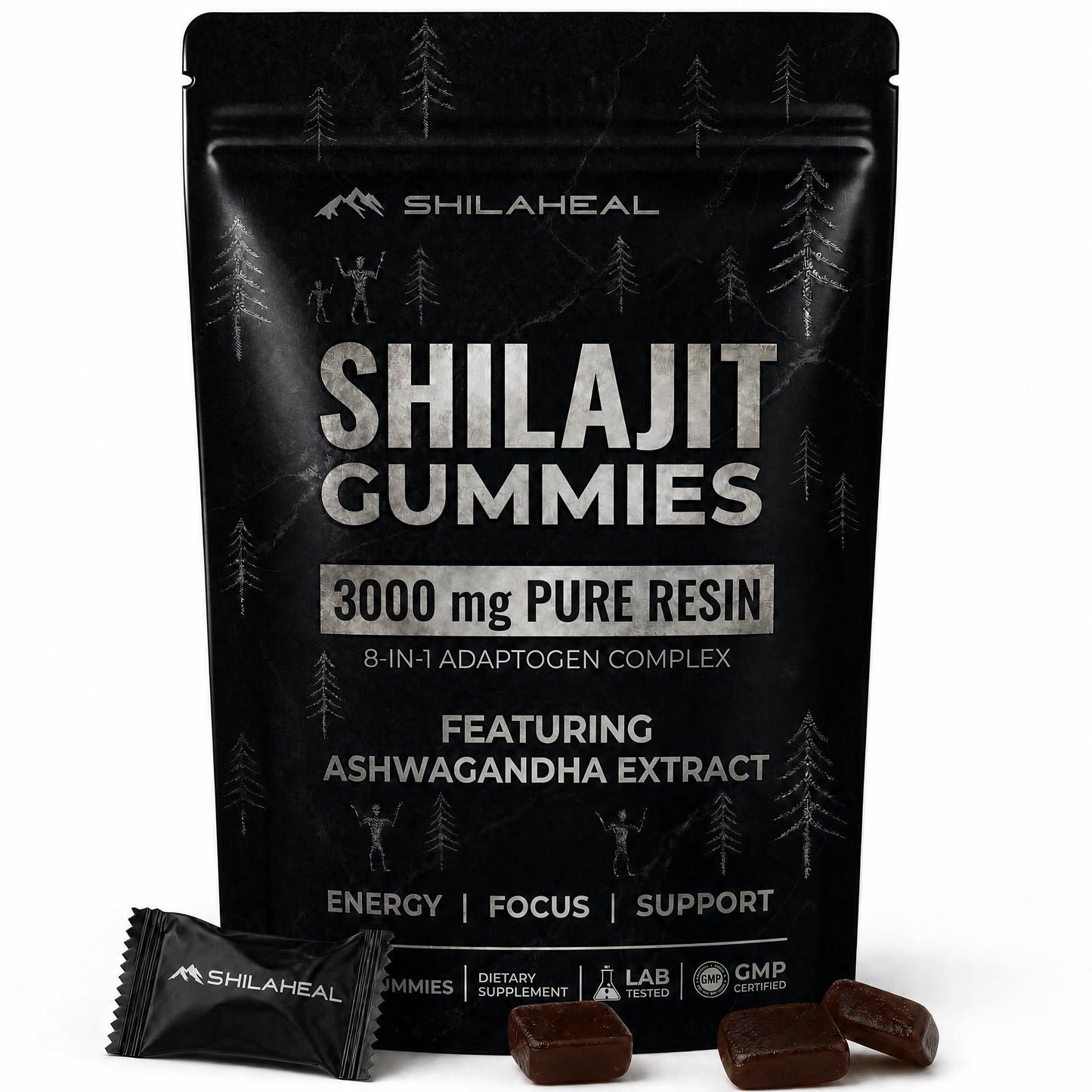 SHILAHEAL Shilajit Gummies 60 Gummies