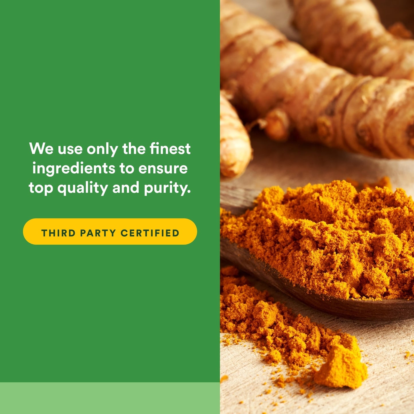Natural Factors Turmeric & Bromelain 450 mg, Muscle and Joint Support, 90 Capsules