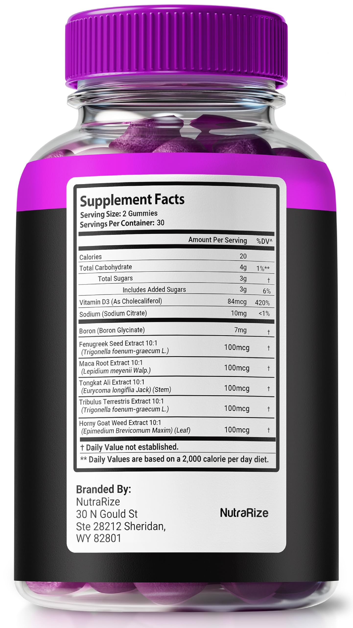 NutraRize Ciao Health Gummies 180 Gummies