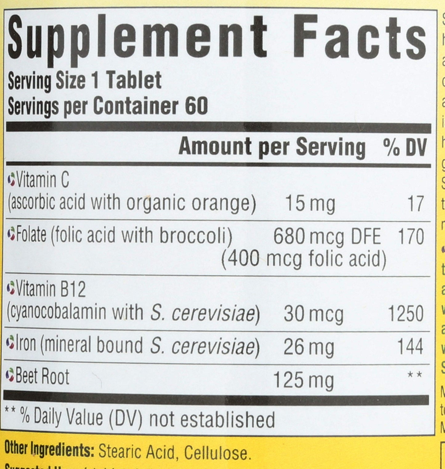 MegaFood Blood Builder DailyFoods Tablet 1 Count