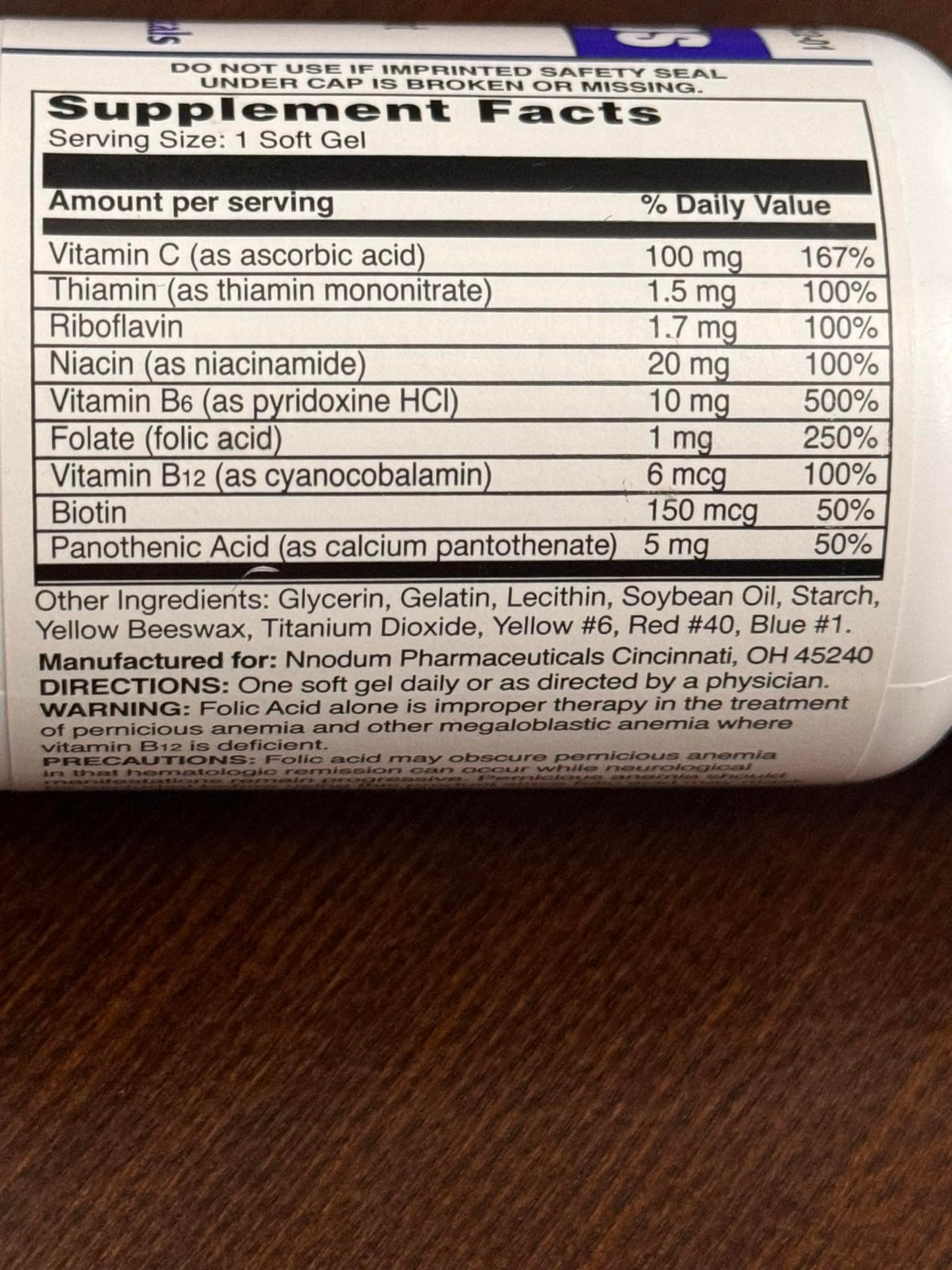Ziks Reno Cap Softgel Capsules 100 Count