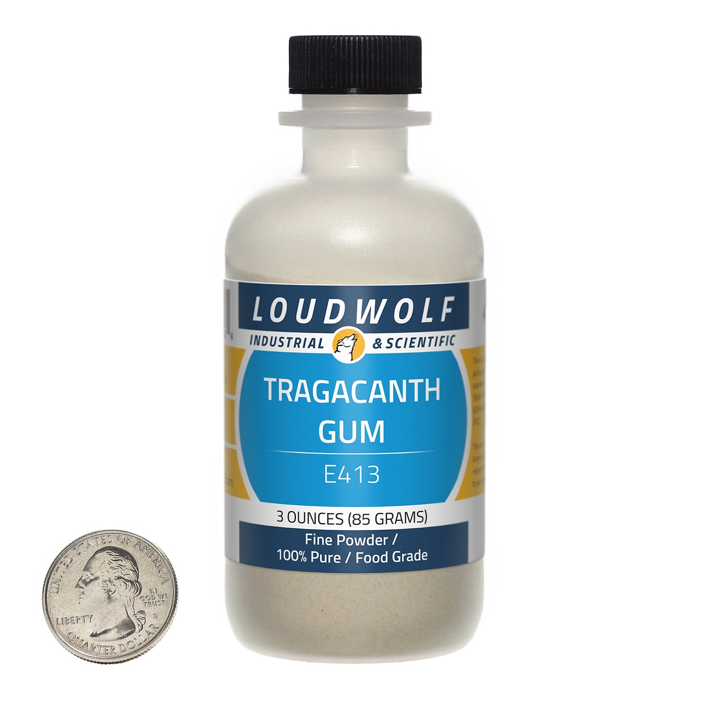 Loudwolf Tragacanth Gum Fine Powder 3 Ounces