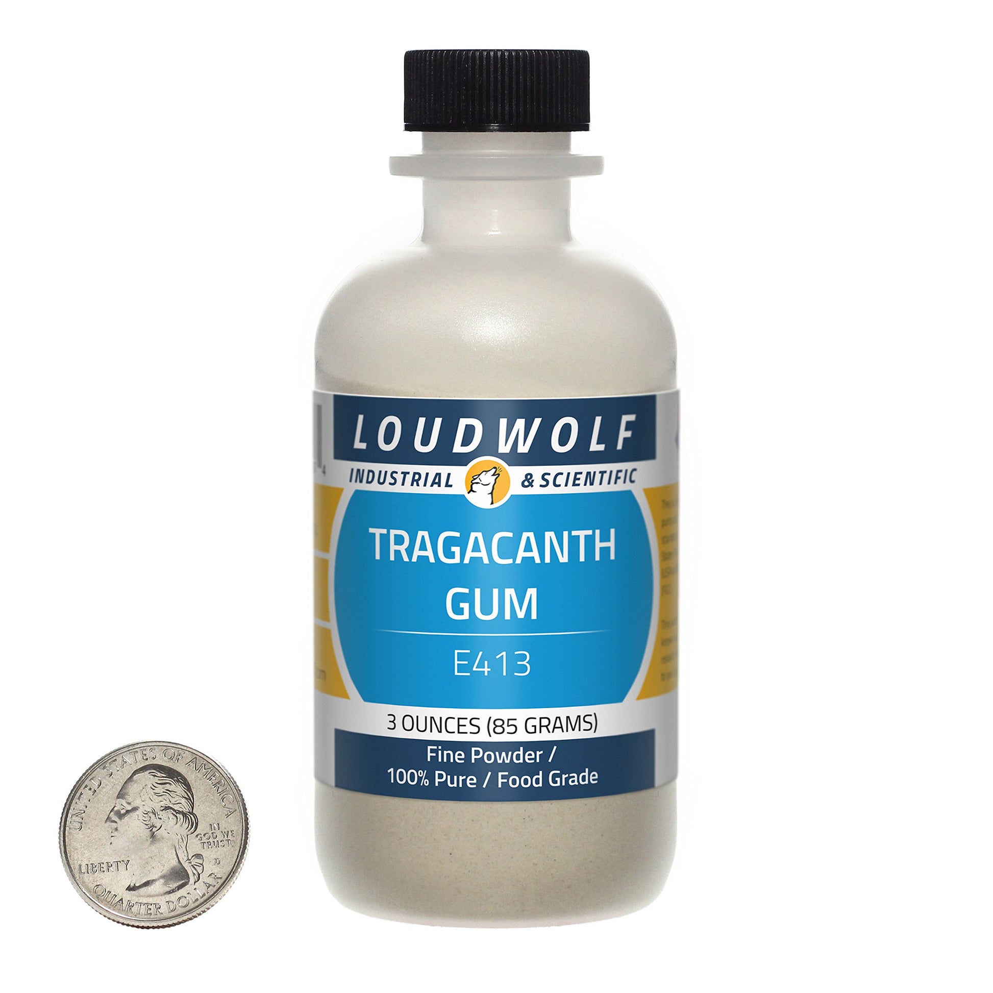 Loudwolf Tragacanth Gum Fine Powder 3 Ounces
