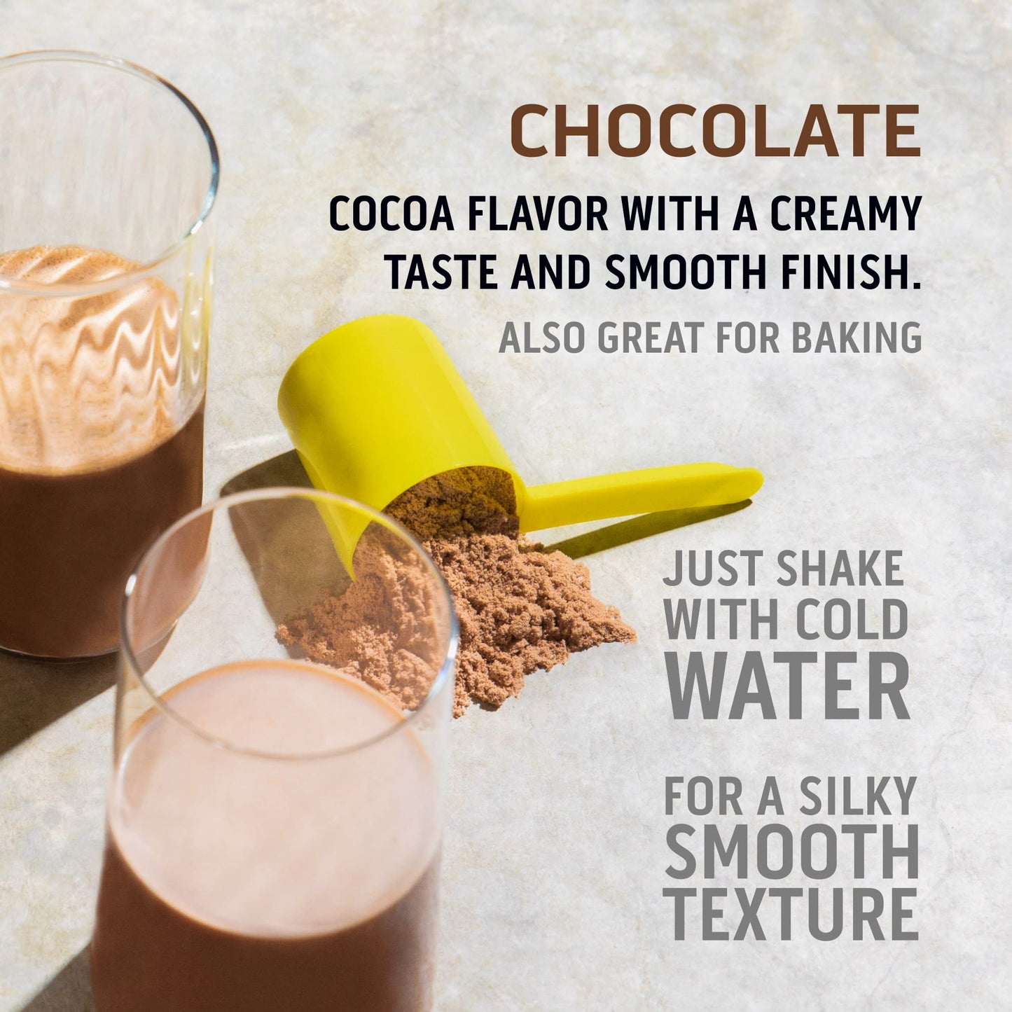 Ascent 100% Whey Protein Powder - Post Workout Whey Protein Isolate, Chocolate, 64 Servings