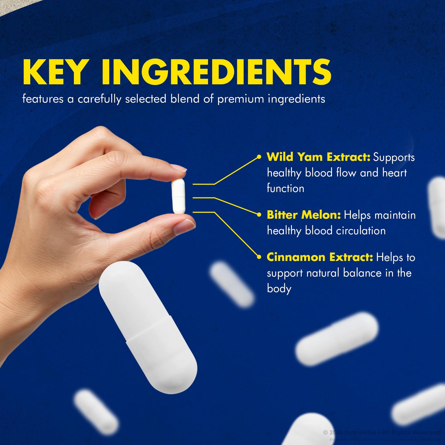 NutraVibe Cardiolis Capsules 120 Capsules