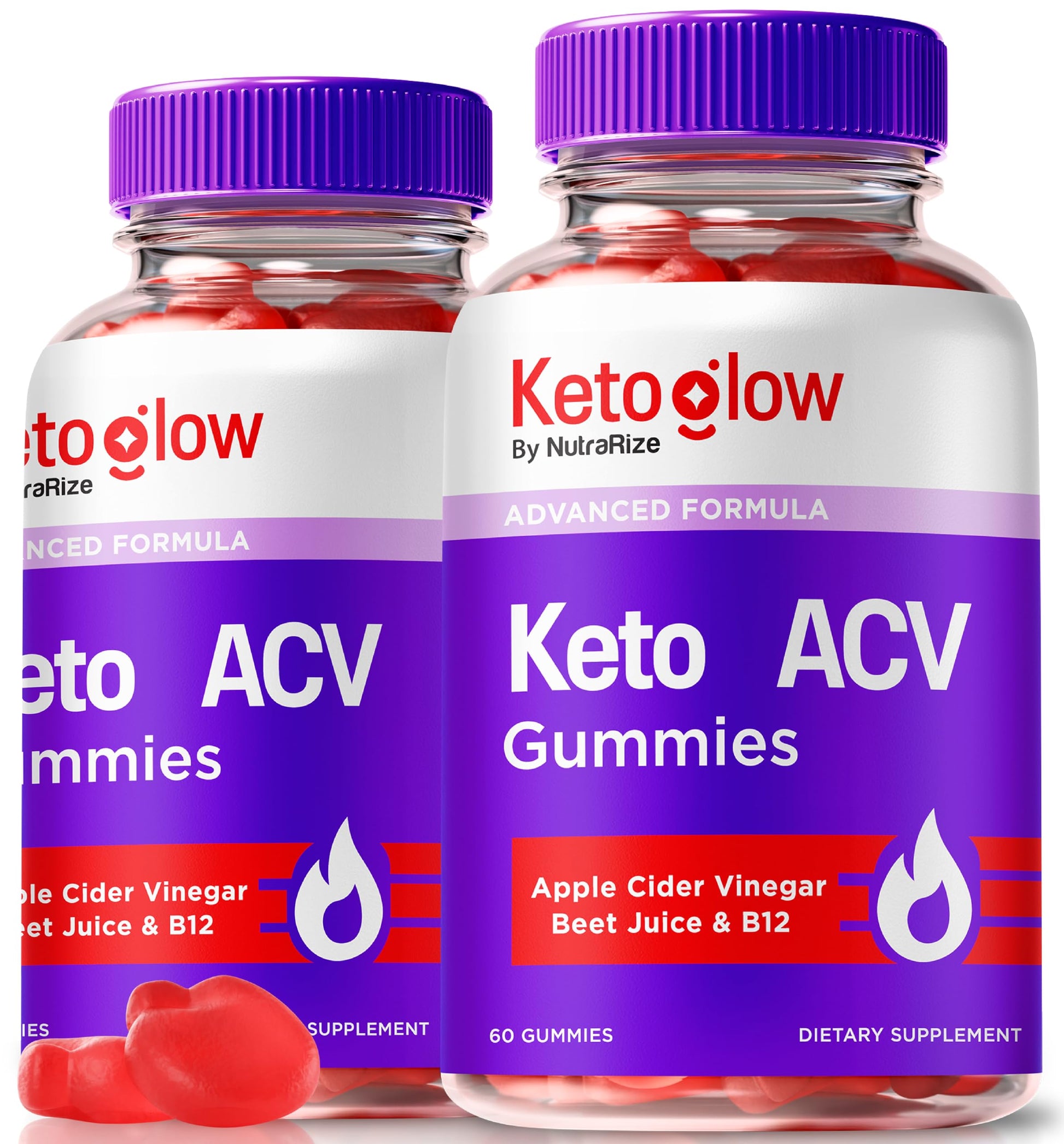 NutraRize Keto Glow ACV Gummies 120