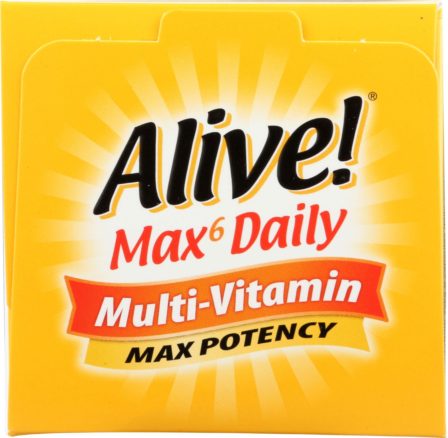 Nature's Way Alive! Max 6 Daily Multi-Vitamin Capsules 90 Count