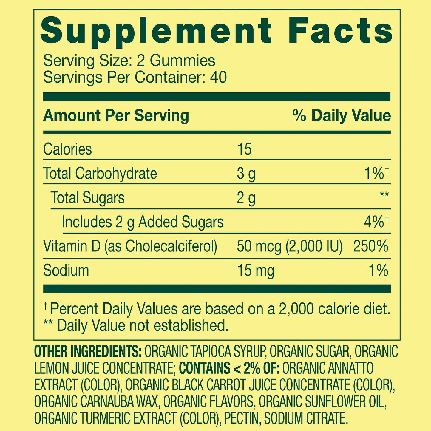 BASKETGOODS Vitamin D3 Gummies, 80 Count