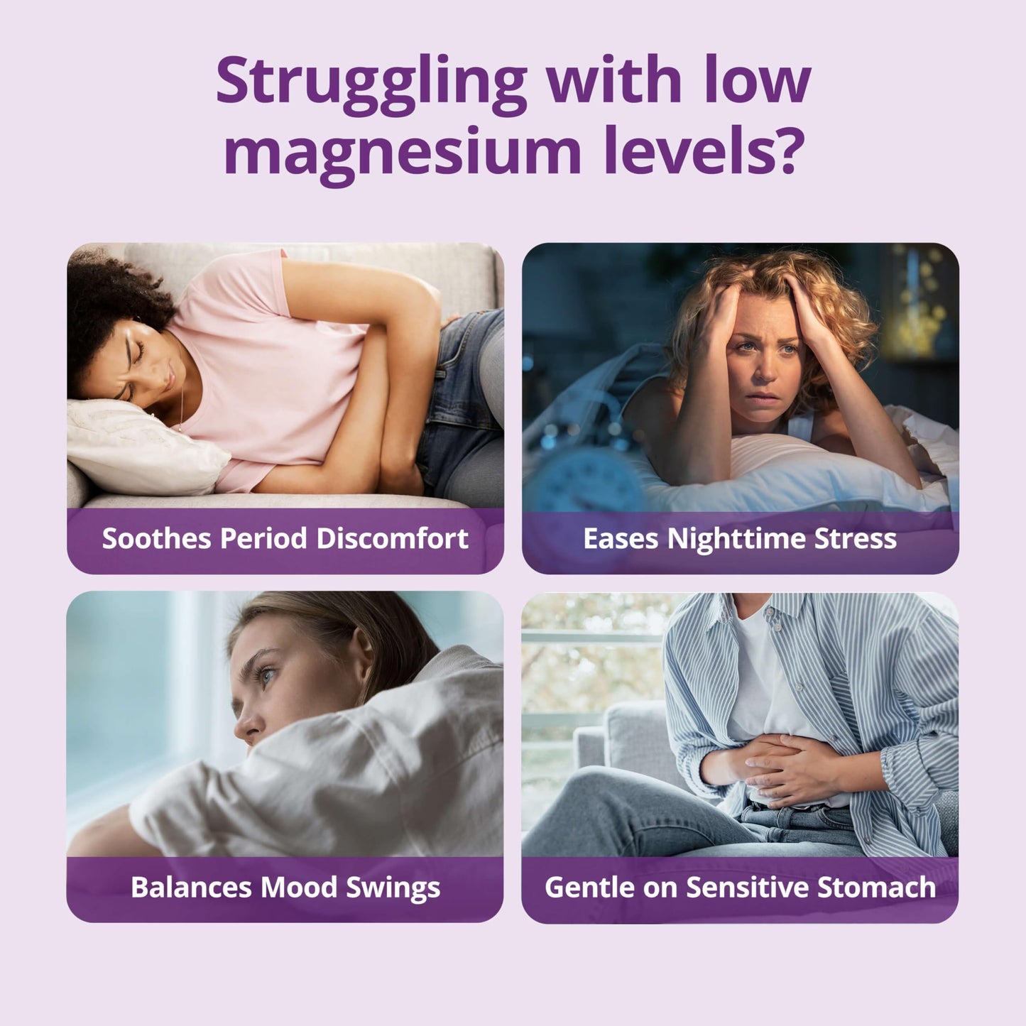 HojaSana 7-in-1 Magnesium Complex for Women for Sleep Capsule, 60 Count
