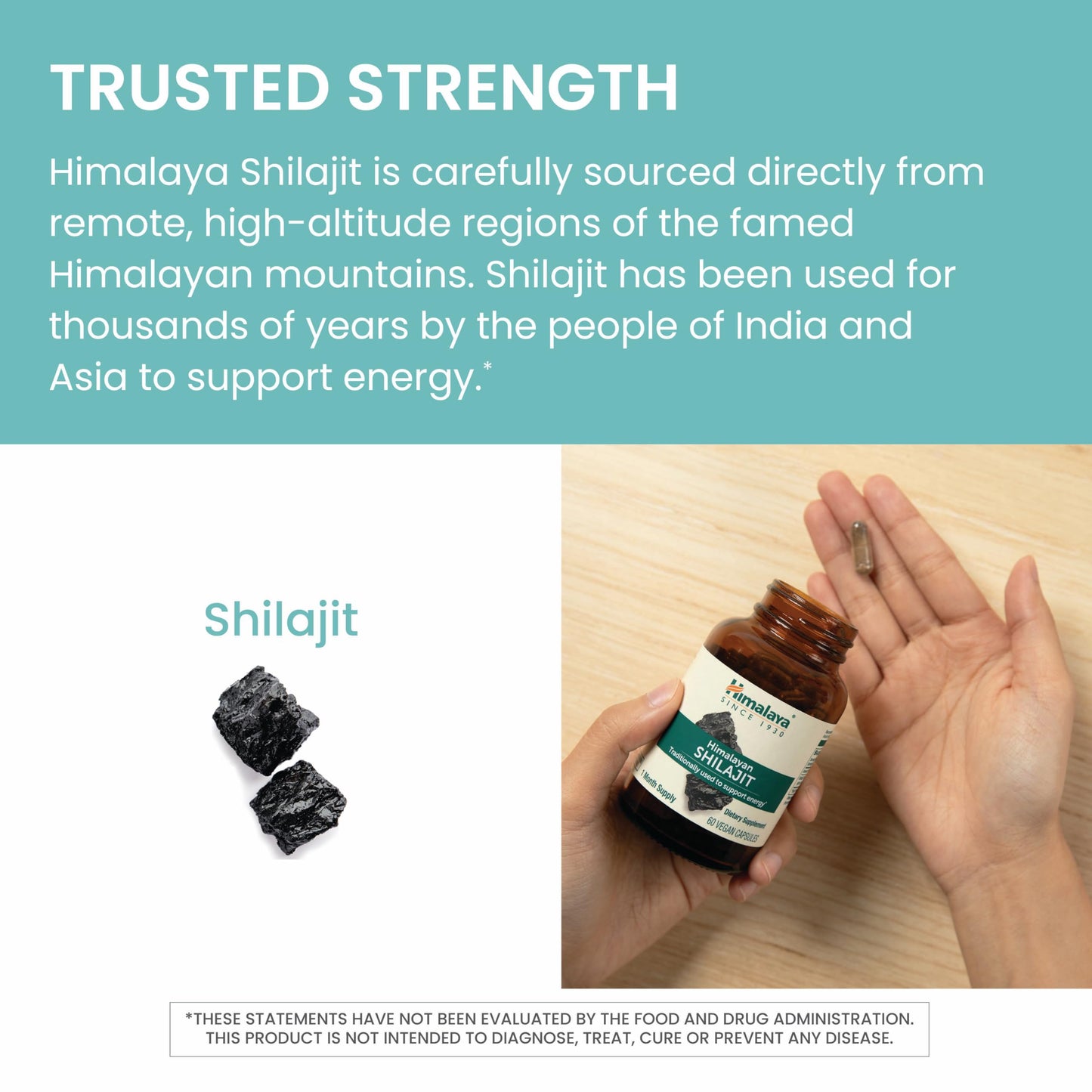 Himalaya Shilajit Capsules, 60 Capsules