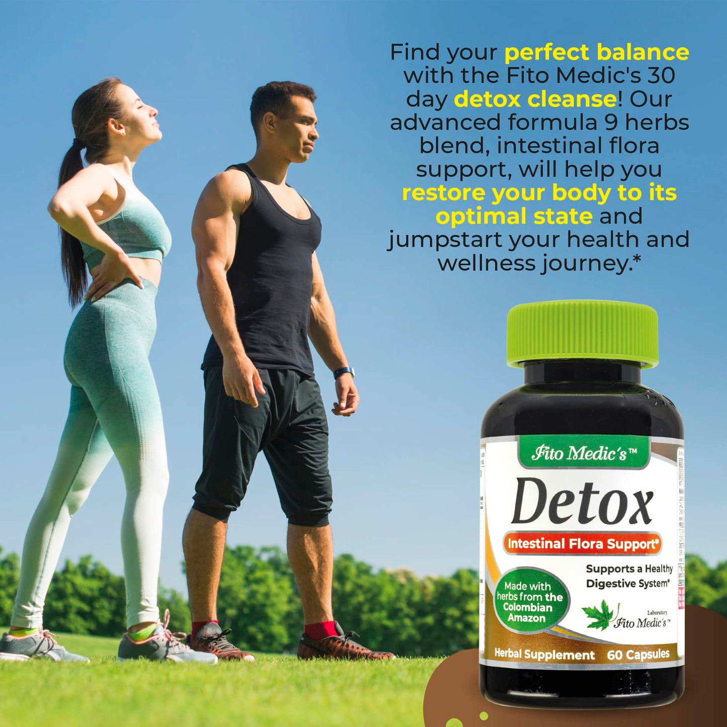 FITO MEDIC'S Detox Cleanse Capsule 1 Count