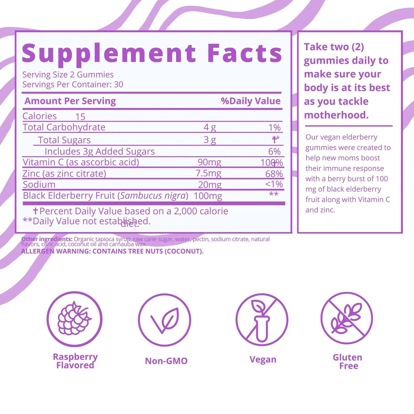 Baby Blues Postpartum Essentials Gummies, 180 Count