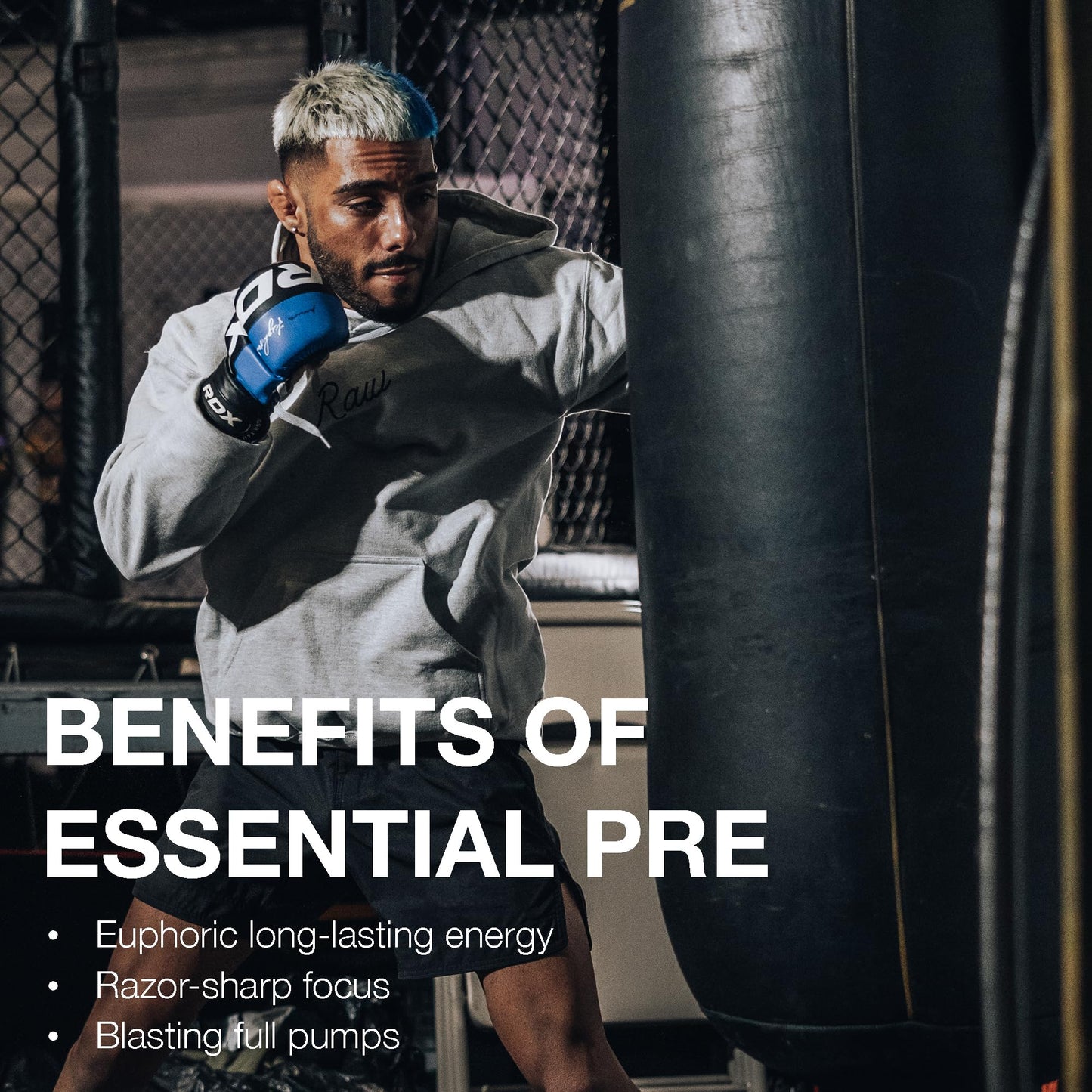 RAW Essential Pre-Workout Powder 17.6