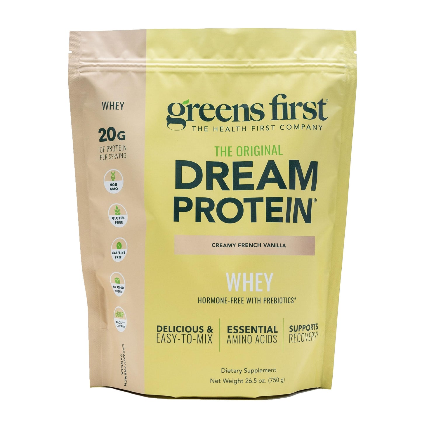 Greens First Dream Protein Powder Whey 750