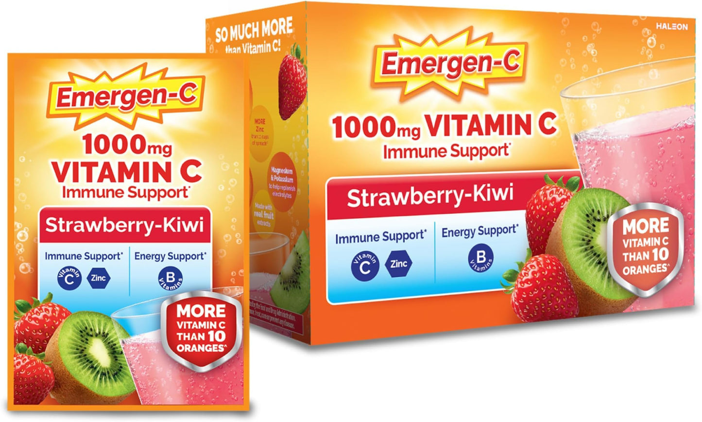 Emergen-C 1000mg Vitamin C Immune Support Powder, 111.6 oz
